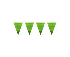Folat Fanions Vert Citron Mate Métallique, 65871