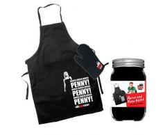 étoile des Images Big Bang Theory Knock Knock Penny Tablier et Gant de Cuisine