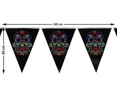 Atosa - 41745 - s/rab. fanions Halloween 195x25cm