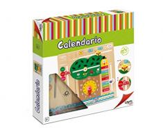 Cayro Calendrier en Bois, 8107-FR, Multicolore