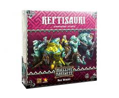 Asmodee Italia- Massive Darkness Reptisauri Expansion Jeu de Table, Couleur 10102
