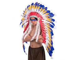 Carnival Toys 1915 Indiens Parure de Plumes, One Size