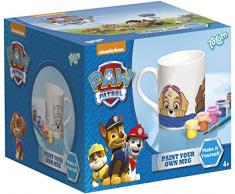 Kit Créatif - Pat Patrouille - Paint A Mug - Décore Ton Mug -