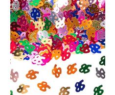 Folat Confettis de Table Motif Nombre