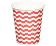Neviti 677934 Carnaval Tasse, Waves Rouge