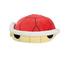 TOMY CLUB MOCCHI MOCCHI NINTENDO MARIO KART - Peluche Carapace Rouge 40 cm T12959, Peluche Nintendo Super Mario, Grosse Peluche pour Enfants et Adultes, Cadeau Anniversaire Idéal pour Fans de Mario