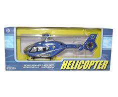 Richmond Jouets 111022 Air Hélicoptère de Police, Détails Authentiques, Lames Rotatif