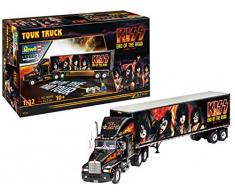 Revell 07644 Coffret Cadeau Maquette Camion Kiss Tour à Construire, échelle 1/32, Noir