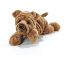 Plush & Company - 05925 - Peluche - Ruga Chien Sharpei Allongé - 40 cm