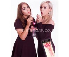 Alandra fête Assiette Bendy Cœur Paille