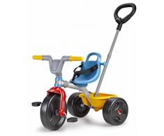 FEBER Evotrike 3 en 1 - Tricycle Evolutive pour Enfants de 18 mois à 5 ans, Multicolore (Famosa 800010943)