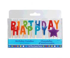 amscan Bougies danniversaire 170305 Bright