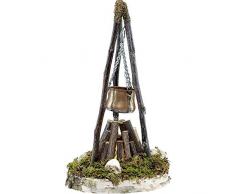 Kahlert Licht 49673 Accessoires minipupp – Feu de Camp avec LED et Batterie