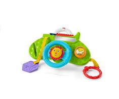 Fisher-Price Volant de Voiture, jouet tableau de bord interactif et musical pour bébé, dès la naissance, DYW53