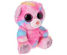Ty - TY36899 - Beanie Boos - Peluche Franky lOurs multicolore 15 cm