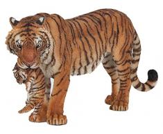 Papo - 50118 - Figurine - Animaux - Tigresse et son Bébé