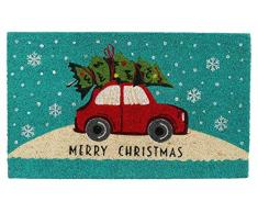 Edelman 8718861686616 Tapis Vert Noël Décoration Multicolore