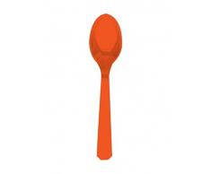 Lot de 10 cuillères Orange 14,7 cm