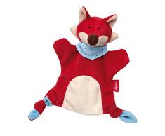 sigikid, Fille et Garçon, Marionnette à Main Chiffon Renard, Rouge, 41952