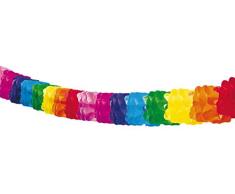 Folat Guirlande Papier de Fête Happy Birthday-4 mètres, 65481, Multicolore