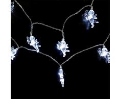 Gifts SHATCHI-1197 Guirlande lumineuse à 20 LED Blanc clair 3,3 m