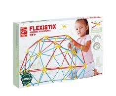 Hape-HAPE-E5564-Jeux de Construction éco Responsable en Bambou-Structures géodésiques Jouets en Bois, E5564, Multicolore