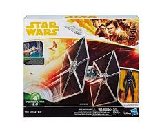 Star Wars- Tie Fighter Figurine, E0327, Varié
