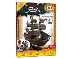 Maquette 3D à fabriquer soi-même Bateau de Pirates de Barbe-Noire