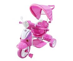 AZIAMOR Tricycle Vespa, Multicolore, AZ65-ROS