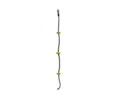 Hörby Bruk 4057 Corde descalade avec Inscription en Allemand Bruck Lime 200 (Longueur 2 mètres, marchepieds Citron Vert, Suspension en métal, Protection UV