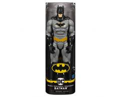 DC Comics Batman - 6056680 - Figurine 30 cm - Batman Gris Rebirth - Jeu jouet enfant