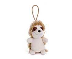 NICI- Paresseux Chill Bill en Peluche avec Lampe LED pour Sac à Main, 44788, Marron