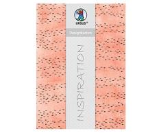 Ursus 62414602F Halleluja Lot de 5 boîtes de Rangement en Carton Design Corail 200 g/m²