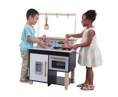 KidKraft 53441 Cuisine Enfant Artisan Island avec EZ Kraft Assembly, Bleu