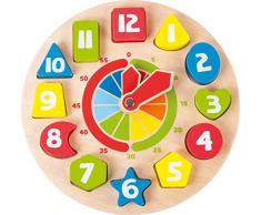 Small Foot - 4764 - Horloge éducative - Formes