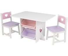 Kidkraft - 26913 - Ameublement et Décoration - Ensemble Table et Chaises avec Motif Étoile