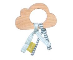 sigikid- Hochet en Bois Nuage Green Collection, 39089