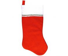 Amscan International 370003 45 cm Chaussette de Noël Feutre (Lot de 48)