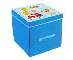 TEOREMA Théorème Tapis à Jouets 2 en 1 Bleu Ciel