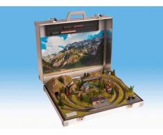Noch- Valise & Maquette “Serfaus” + Märklin Z, 88310, coloré