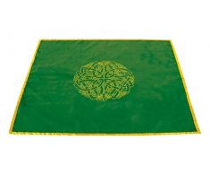 Tapis Vert 80 X 80 cm Labyrinthe Celtique