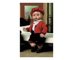 Mariquita Pérez – Juan bébé Set Spot Marine et Veste, Couleur Rouge (jb05024)