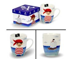 ZIEGFELD- Pirat Paul Tasse in Geschenkbox, Unisex-Kinder, TPPA, coloré, Taille unique