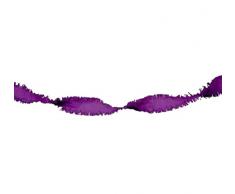 Falksson Rotatif Guirlande de fête de décoration Violet 6 m Taille Unique