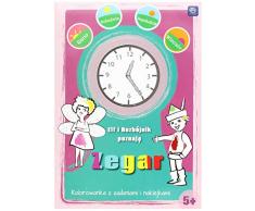 Interdruk Maa4eir livre de coloriâge Elf et Bandit de Grand chemin A4 16 avec stickers, Multicolore - version anglaise