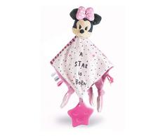 Clementoni Disney Baby Minnie-Doudou et Peluches d’éveil et de Premier âge-100% Lavable en Machine, 0 Mois et Plus, 17344, Multicolore