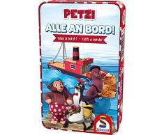 Schmidt Spiele 51418 Petzi Boîte métallique pour Jouets Multicolore