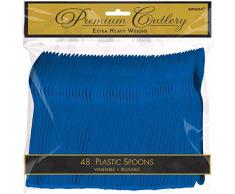 Amscan Lot de 48 cuillères réutilisables pour fête