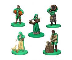 Mayfair Games Europe MFG72867 Agricola Game Expansion Green 5 Figurines Multicolore