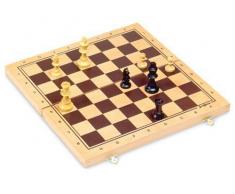 JeuJura - Jouet en bois - Coffret Echecs - Pions En Bois
